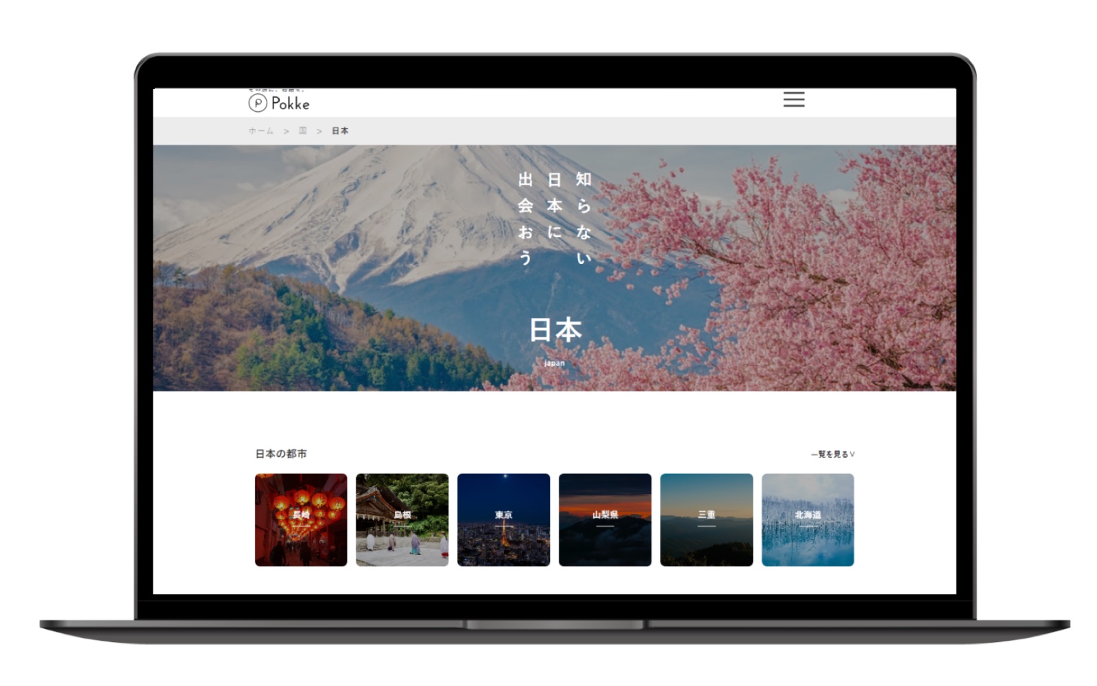Pokke Storiesのサイト